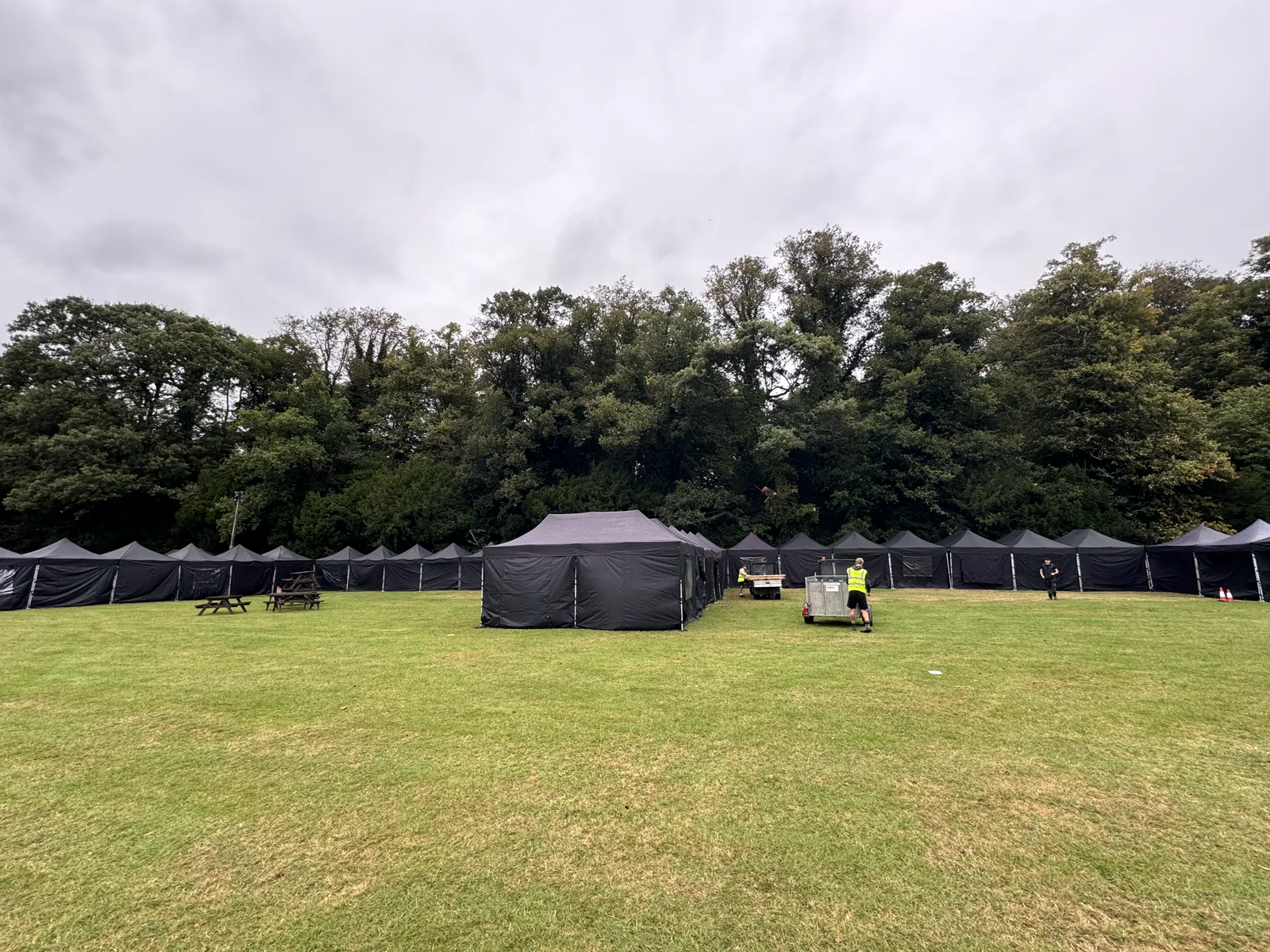 Festival tent hire