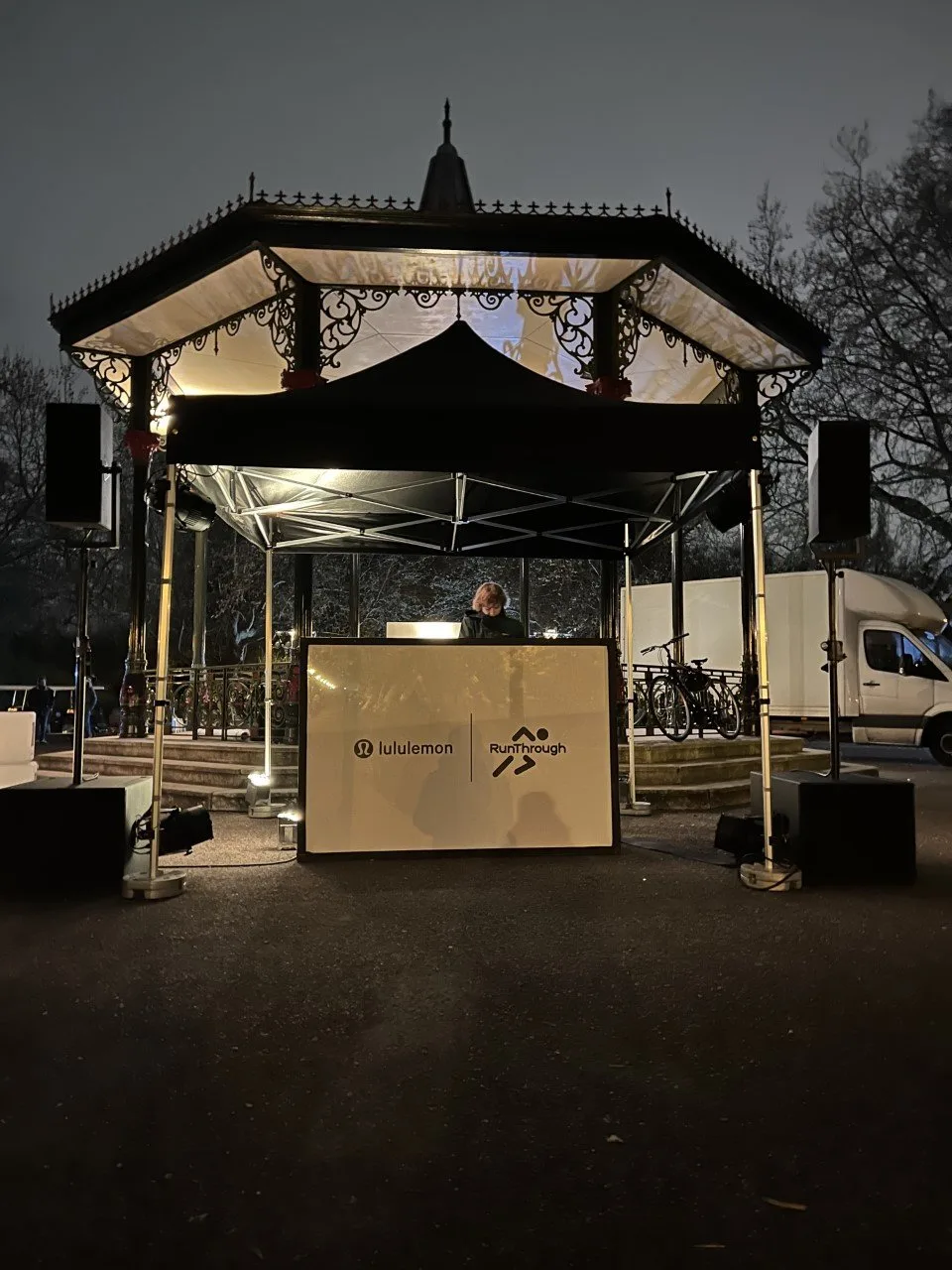 Branded 3x3m gazebo activation