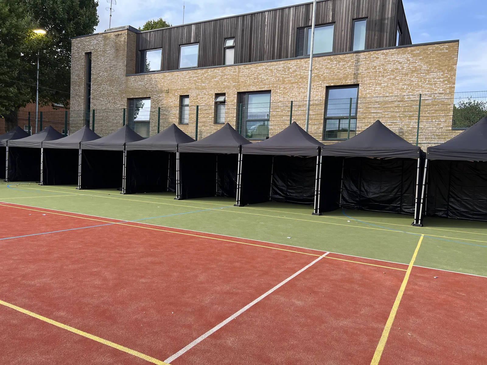 Market stall gazebo hire