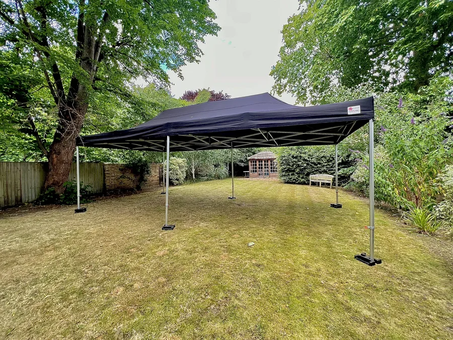 4x8m Mammoth ultra heavy duty gazebo hire at a large event